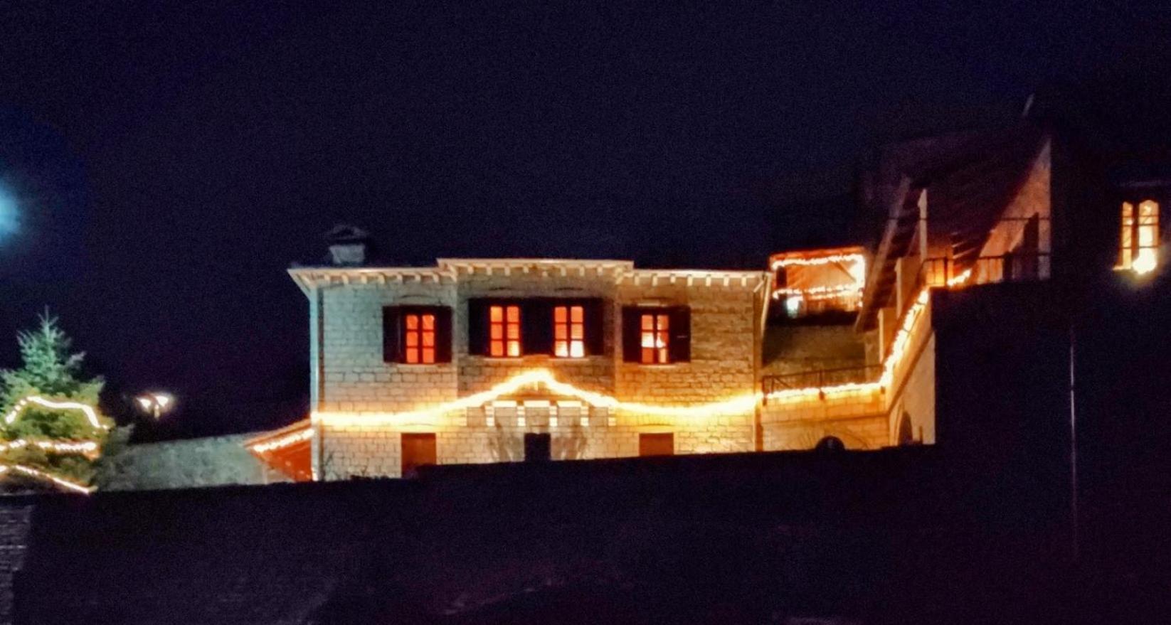 Βίτσα Πετρόκτιστο Αρχοντικό "Ιόλη" Με Θέα Ζαγόρι Villa Exteriör bild