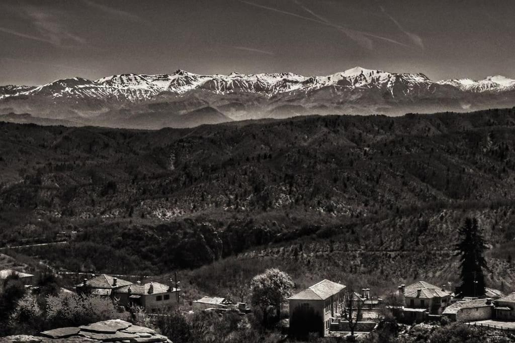 Βίτσα Πετρόκτιστο Αρχοντικό "Ιόλη" Με Θέα Ζαγόρι Villa Exteriör bild