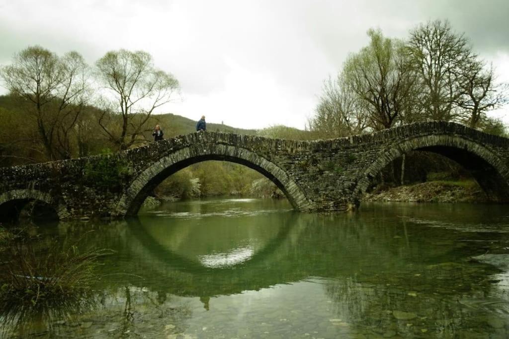 Βίτσα Πετρόκτιστο Αρχοντικό "Ιόλη" Με Θέα Ζαγόρι Villa Exteriör bild